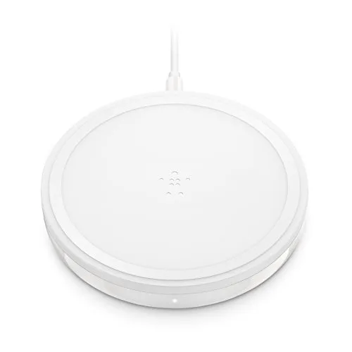 Belkin Boost Up Wireless Charging Pad 10W, Weiß – schnelles drahtloses Laden für Qi-Geräte
