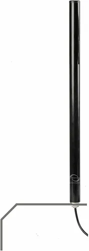 ATTB 4929.01 DAB+ Stationsantenne - Hochwertige stationäre Antenne für DAB+ Empfang, ideal für Innen- und Außenbereich mit 5,0m RG 58 Kabel und Adapter für einfache Installation.