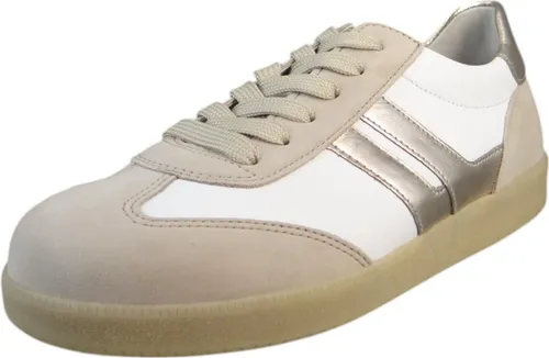 Gabor Damen Low-Top Sneaker – Elegante Freizeit-Schnürer - Damen-Sneaker aus Glattleder mit komfortabler TR-Sohle für perfekten Halt, ideal für stilvolle Freizeitaktivitäten.