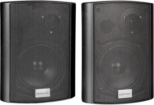celexon Aktivlautsprecher-Set schwarz - 2x 30W für kraftvollen Sound - Lautsprecher-Systeme mit 2-Wege Technik und 30W RMS, ideal für Konferenzräume und Schulen. Genießen Sie dynamischen Klang und verbesserten Bass dank innovativem Design.