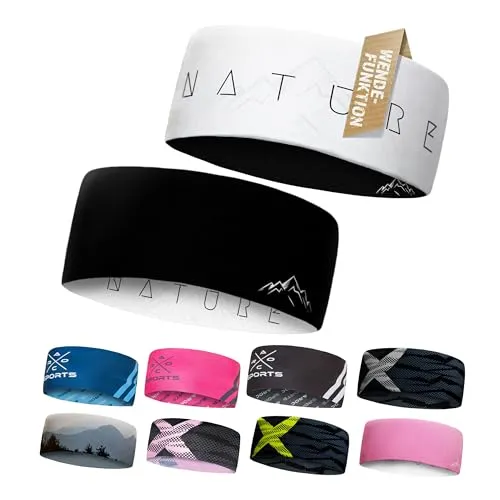 Atmungsaktives Sport Stirnband für Damen & Herren