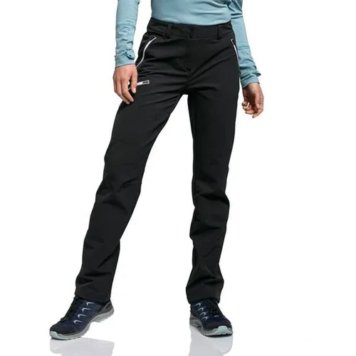 Schöffel Damen Pants Ascona Warm L - Wanderhose mit 4 Wege-Stretch, wasserabweisend und atmungsaktiv für optimalen Komfort bei jedem Wetter. Praktische Taschen und bequemer Sitz dank elastischem Bund.