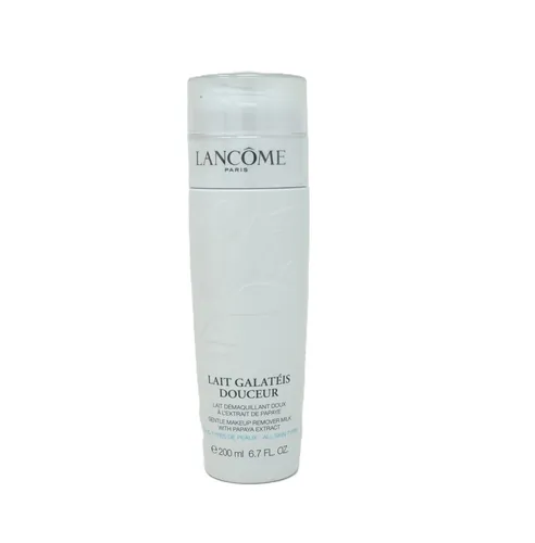 Lancôme Lait Galatéis Douceur 400 ml - Gesichtsreinigung für Damen mit Papaja-Extrakt, reinigt sanft und gründlich und bereitet die Haut optimal auf die Pflege vor.