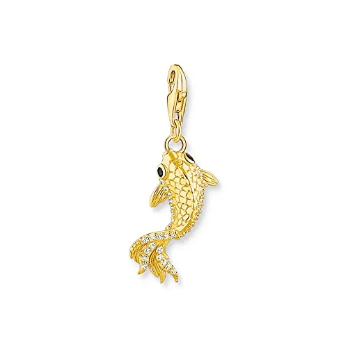 Thomas Sabo Charm-Anhänger Koi aus vergoldetem Silber in gold von THOMAS SABO