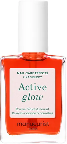 MANUCURIST Active Glow 15 ml Cranberry Nagellack