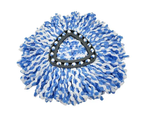 MidGard Wischmopp Ersatzmopp Ersatz-Mopp geeignet für Vileda Turbo 2in1 EasyWring&Clean, Ersatzkopf aus Mikrofaser für auch empfindlichen Boden