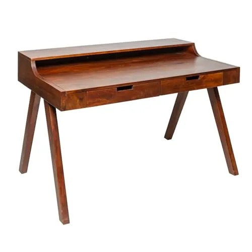 invicta INTERIOR Massiver Sekretär Monsoon 100cm Akazie von Invicta Interior