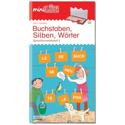 miniLÜK: Vorschule/1. Klasse - Deutsch Buchstaben, Silben, Wörter