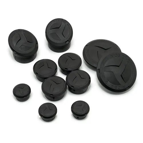 Rahmenkappen Set Rahmenloch Abdeckkappen schwarz 11 Stück für BMW R1200 GS 14-21