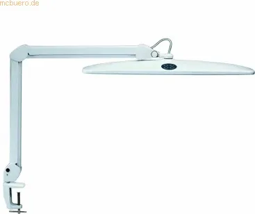 Maul Schreibtischlampe Maulwork mit LED und Tischklemme - Moderne Schreibtischlampe mit 1.180 Lumen, 3 Lichtmodi und stufenloser Dimmfunktion. Ideal für optimales Licht beim Arbeiten, mit Tischklemme für flexible Nutzung.