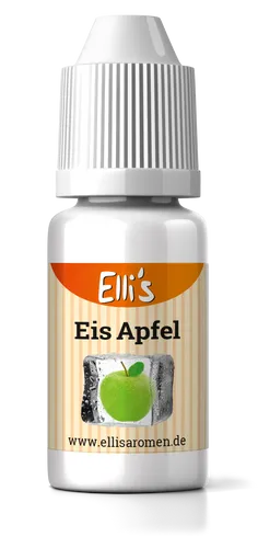 Ellis Lebensmittel Aroma  - Geschmack: Eisapfel -10ml Konzentrat