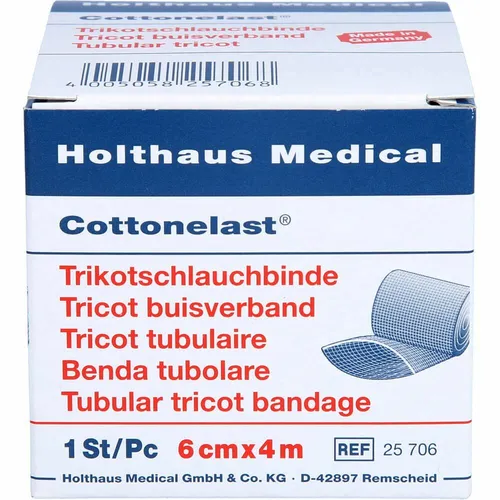 Trikotschlauch Binde 6 cm x 4 m – Holthaus Medical