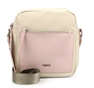 Tamaris Umhängetasche TAS Angelique 32871 - Zweifarbige Damen Handtasche in Rose - Umhängetasche mit strukturiertem Hauptfach für optimale Organisation, ideal für Tag und Abend, Maße: 21 x 23,5 x 10 cm.