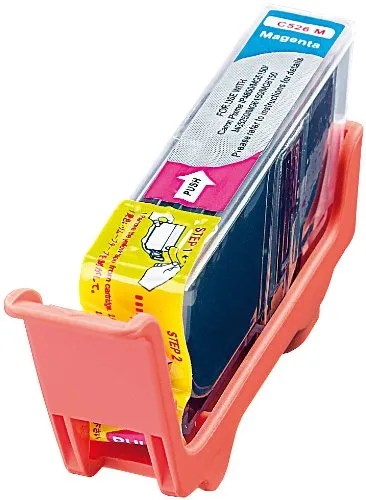 iColor Pixma mg 5350, Canon: Patrone für Canon (ersetzt CLI-526M), Magenta mit CHIP (Tintenpatrone für Drucker, Pixma mg 5250, Original)