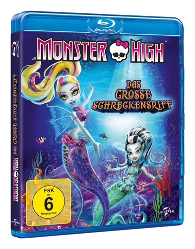 MONSTER HIGH - DAS GROßE SCHRECKENSRIFF BLU-RAY NEU