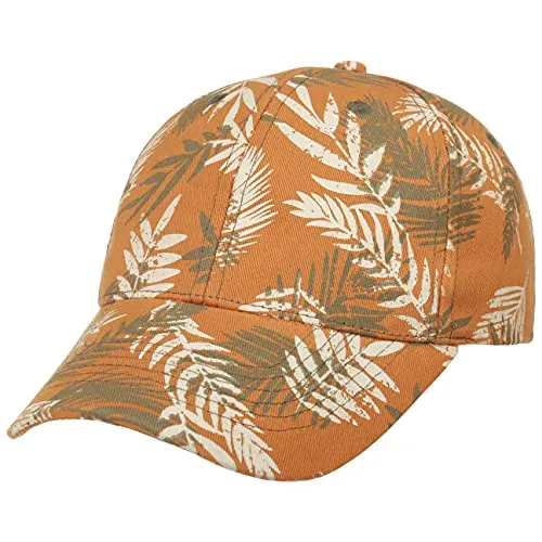 Lipodo Leaves Cap Baseballcap Geblümte Baumwolle Atmungsaktiv Damen Herren Größenverstellbar Klettverschluss Frühjahr Sommer rost One Size