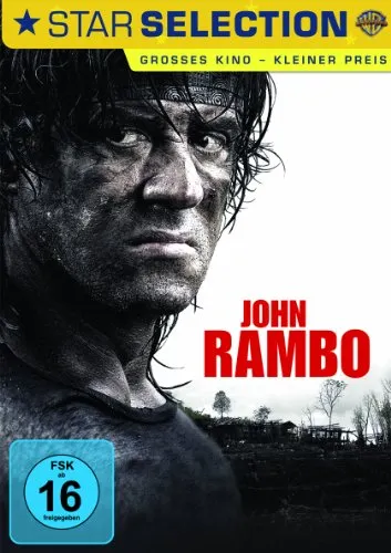 John Rambo - Actionthriller - Spannender Actionfilm, freigegeben ab 16 Jahren, mit Sylvester Stallone als legendärem Kriegshelden.