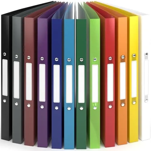 ACROPAQ A4 Ordnersystem mit 12 Ringen von ACROPAQ