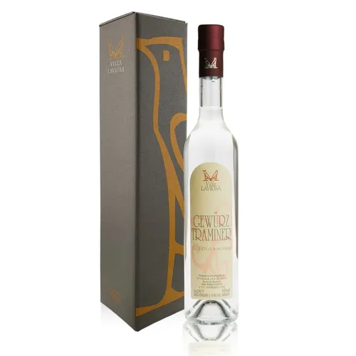 Villa Laviosa / Grappa Gewürztraminer / 40% Vol. 0,7l / Geschenk-Krt.