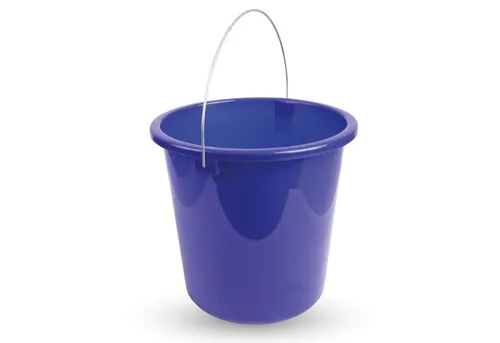 ProHome Putzeimer Kunststoffeimer Metallbügel, (1-tlg., 10 Liter), Eimer stapelbarer Haushaltseimer BPA-frei, Made in EU - Kunstsotff