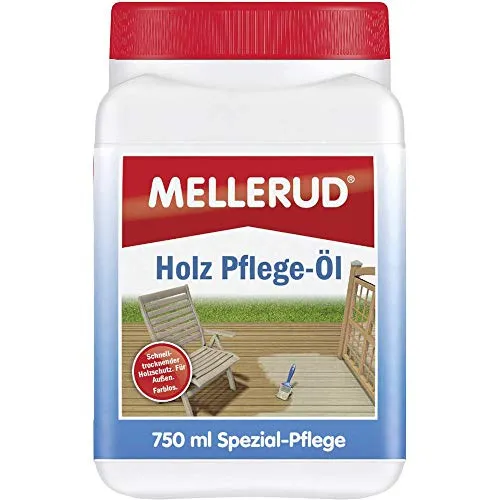 AKTION! 3x 0,75 L MELLERUD Holz Pflegeöl farblos - Lacke - 2,25 Ltr schnelltrocknendes Holzöl für optimalen Wetterschutz, ideal für Außenanwendungen und schützt Ihre Holzoberflächen.