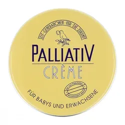 Palliativ Creme - Intensive Pflege für empfindliche und rissige Haut. Mit natürlichem Wollfett und Panthenol unterstützt die Palliativ Creme die Regeneration und wirkt vorbeugend gegen Hautreizungen.