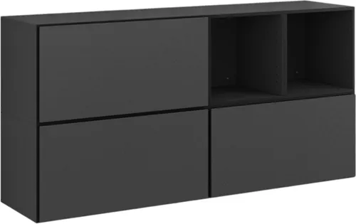 Sideboard VARIANTO 1 Schrank Set 5 tlg., anthrazit matt