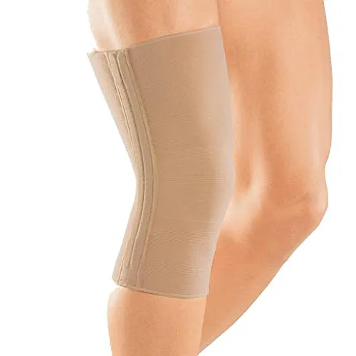 medi Greifswalder Kniebandage in Caramel | Sichere Kniestütze und Halt | Stabilisierung | zur Weichteilkompression | Linderung Athrose |Größe VI