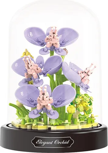 Balody Bauset Orchidee Microblocks Blumen Bausatz 374 Teile