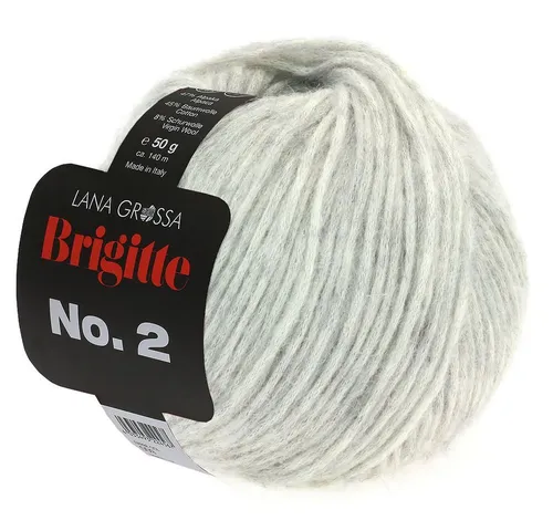 LANA GROSSA BRIGITTE NO. 2 Häkelwolle, 140 m (hochwertige Mischung aus Schurwolle, Baumwolle und Alpaka), 50 g