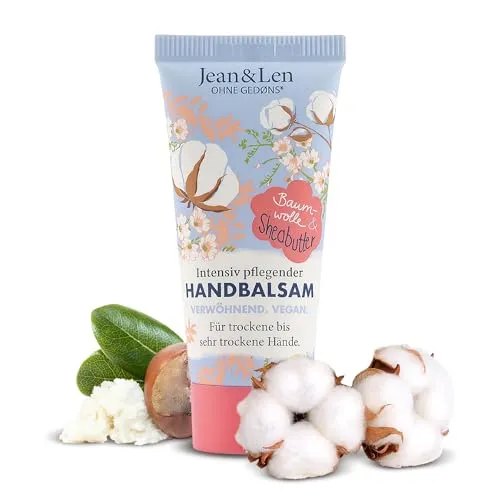 Jean & Len Handbalsam Baumwolle & Sheabutter 20 ml