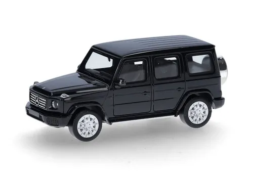 Herpa Modellauto Herpa 421188 1:87 MB G-Klasse, schwarz in schwarz von Herpa