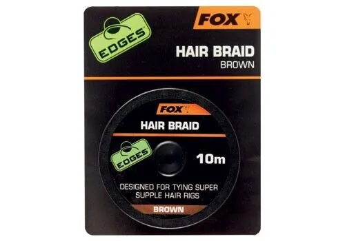 Produktbild FOX Edges Hair Braid Brown 10m