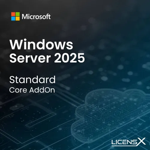 Microsoft Windows Server 2025 Standard Core AddOn für 16 Cores