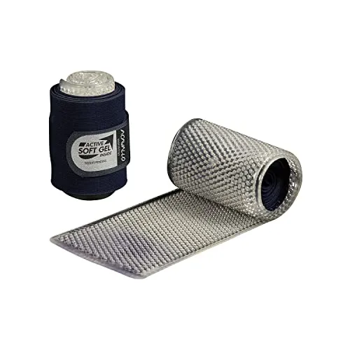 Acavallo Fasce Elastiche Con Gel BLU Full in blau von Acavallo