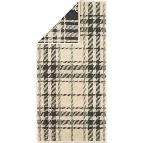 Cawö Handtücher Alpenchic Edition Karo 6231 Natur in beige von Cawö