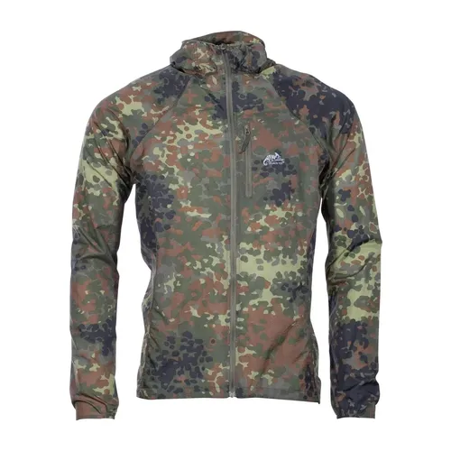 Helikon-Tex TRAMONTANE Wind Jacket - Coyote - Ultraleichte Funktionsjacke (ca. 120 g) mit verstellbarer Kapuze, ideal für Outdoor-Aktivitäten und leicht verstaut in der Selfpack-Tasche.