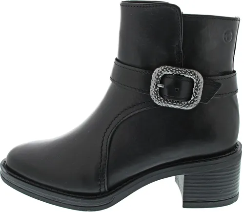 Tamaris Stiefelette Schwarz in Gr. 36 - Elegante Stiefelette mit super weicher Decksohle für optimalen Tragekomfort. Praktischer Innenreißverschluss und trendiger Blockabsatz sorgen für einen stylishen Look. Ideal für jeden Anlass.