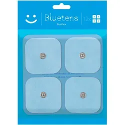 Bluetens Pack de 12 électrodes Electrostimulateur - Bleu - TU