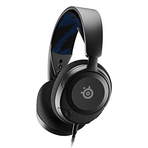 SteelSeries Arctis Nova 1P - Multi-System Gaming-Headset mit Hi-Fi-Treibern, 360 Surround-Sound und Memory Foam für ultimativen Komfort und präzise Sprachübertragung