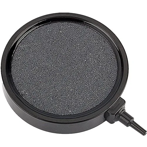 DIGIFLEX Aquarium Luftbläschen produzierender Sprudelstein Carborundum Steinscheibe