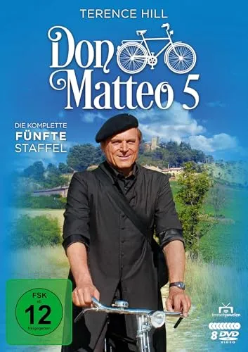 Don Matteo - Staffel 5 (Fernsehjuwelen) [8 DVDs] - Packende Krimiserie auf 8 DVDs, ideal für Fans von spannenden Geschichten und italienischem Flair, freigegeben ab 12 Jahren.