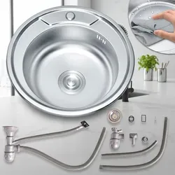 Mucola Küchenspüle Edelstahlspüle 50CM