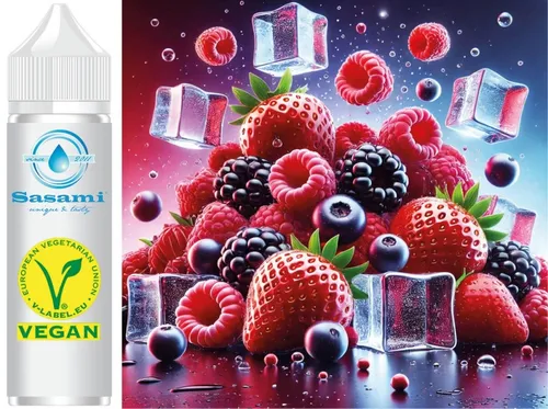 Frozen Berry Fusion - Erdbeere Himbeere Brombeere Ice Aroma Konzentrat - Vegan -