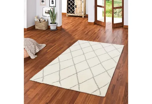 Pergamon Luxus Hochflorteppich Silky Soft, 80x150 cm - Der Silky Soft Hochflorteppich vereint Luxus und Komfort in einem modernen Design. Mit seiner weichen Haptik und pflegeleichten Eigenschaften schafft er eine gemütliche Atmosphäre in Ihrem Zuhause.