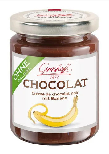 Grashoff CHOCOLAT Schoko-Creme mit Banane 250 g