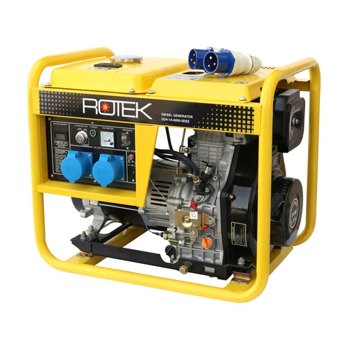 Stromerzeuger 5,5kVA Stromaggregat 230V Notstromaggregat Generator Diesel 1Phase