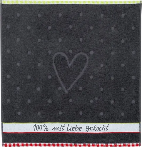 Geschirrtücher Schwarz von Kracht