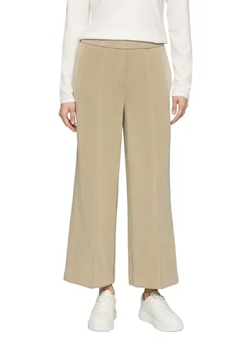 s.Oliver BLACK LABEL Damen Culotte 2158712, 8435, Größe 48 - Damen-Hosen mit Eingrifftaschen und elastischem Bund für optimalen Komfort und Bewegungsfreiheit.