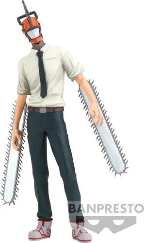 BANPRESTO Chainsaw Man Chain Spirits vol.5 Figur 16cm - Beige - Detailreiche 16cm Sammelfigur von Chainsaw Man, ideal für Fans und Sammler. Mit einzigartigem Design und hochwertigem Material, perfekt zum Ausstellen!